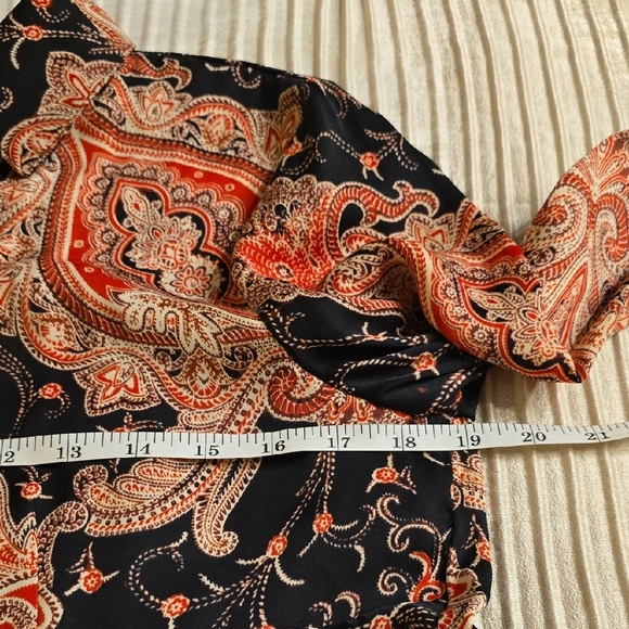 Free People Asymmetrical Dress in Red and Black - Picture 14 of 16